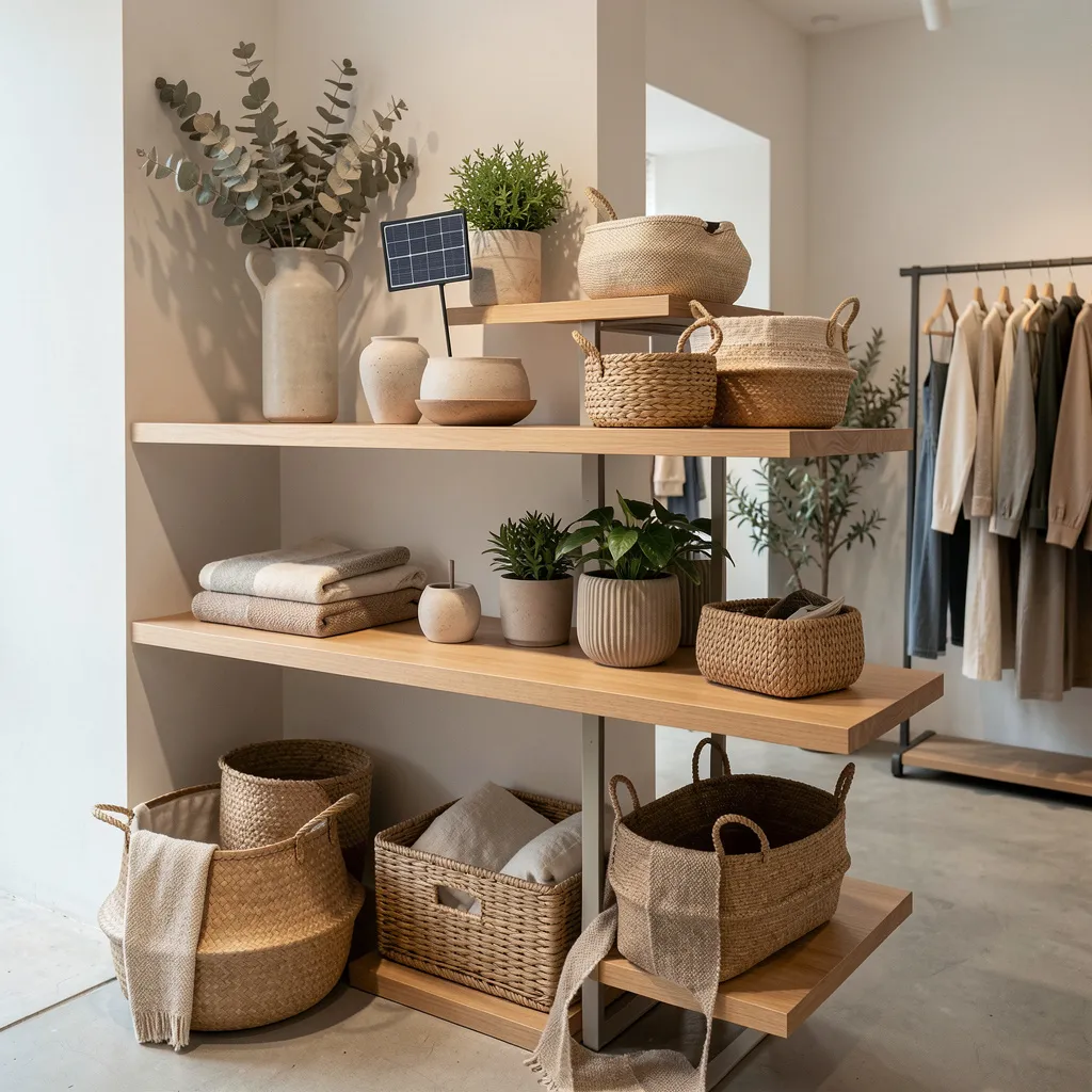 Mini pathway lanterns along a path