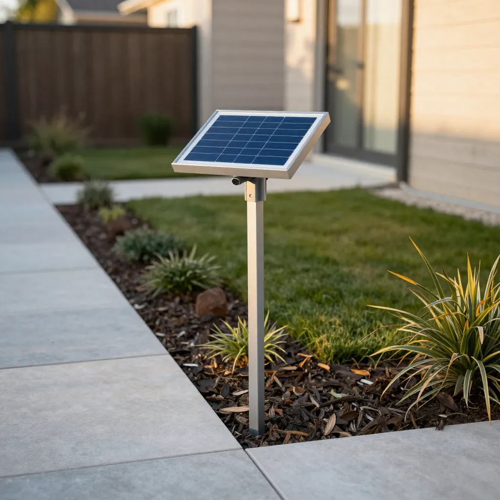 Path lighting with solar stakes